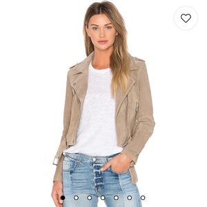 BlankNYC Suede Moto Jacket